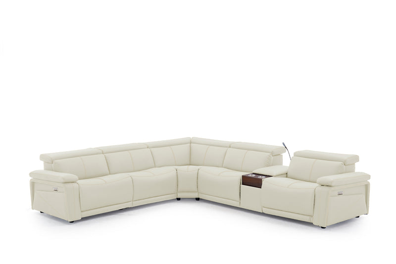 Phoenix White 6-pc Sectional New - PHNX-WT-6-PC-SC-NW