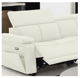 Phoenix White 6-pc Sectional - PHOENIX-WT-6-PC-SEC