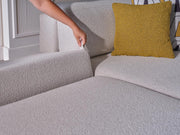 Picasso Sectional (Oscar White) 5 Pieces & Chair - DMV FurnitureSleeper Sectional