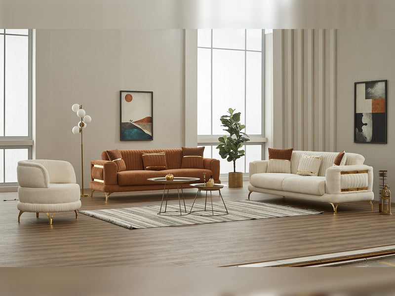 Pierra Convertible Sofa in Brown - 200-SIM-PIE-CALVE010-3