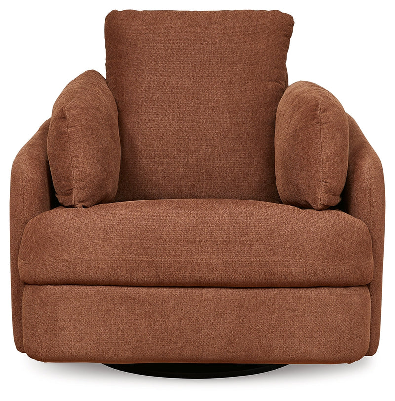 Pillar Peak 5-Piece Sectional with Recliner in Spice - PKG018612