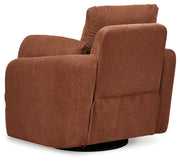 Pillar Peak 5-Piece Sectional with Recliner in Spice - PKG018612