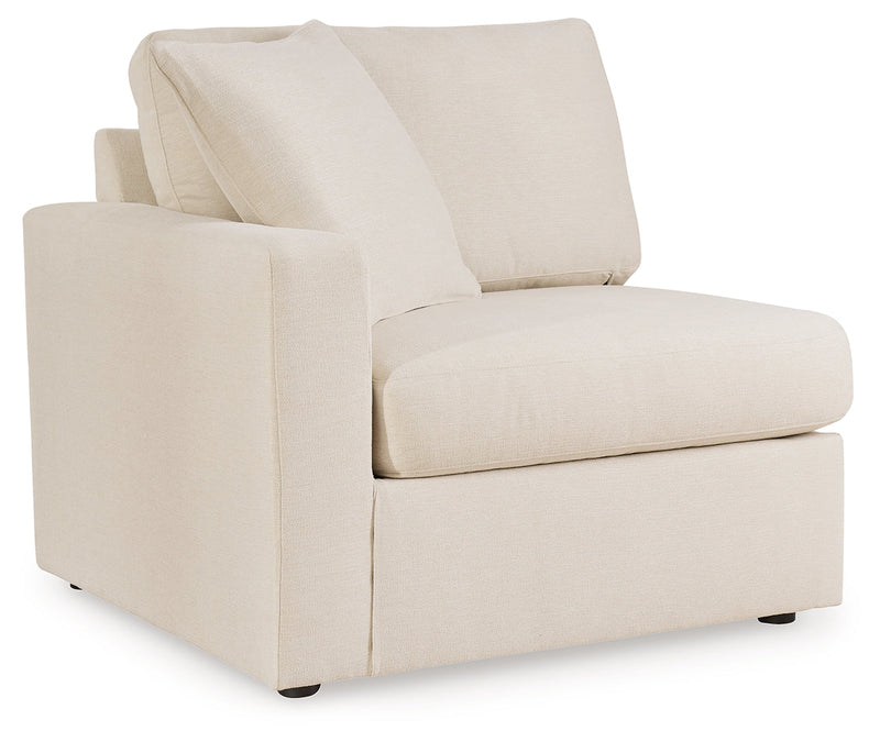 Pillar Peak 6-Piece Sectional with Ottoman in Oyster - PKG018622