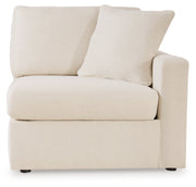 Pillar Peak 6-Piece Sectional with Recliner in Oyster - PKG018626