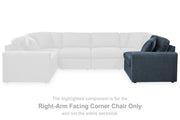 Pillar Peak Ink Right-Arm Facing Corner Chair - 9210165