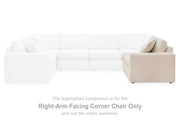 Pillar Peak Oyster Right-Arm Facing Corner Chair - 9210365