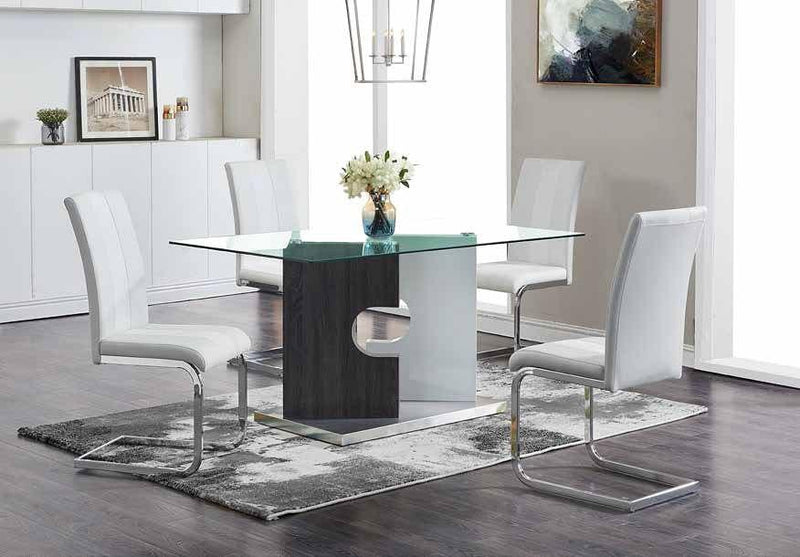 Pinellas White Dining Room Set - DMV FurnitureDining Room Set