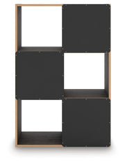 Piperton Charcoal Six Cube Organizer - EA5514-3X2
