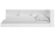Piperton White Full Bookcase Storage Bed - DMV FurnitureFull Bed