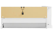 Piperton White Full Bookcase Storage Bed - DMV FurnitureFull Bed