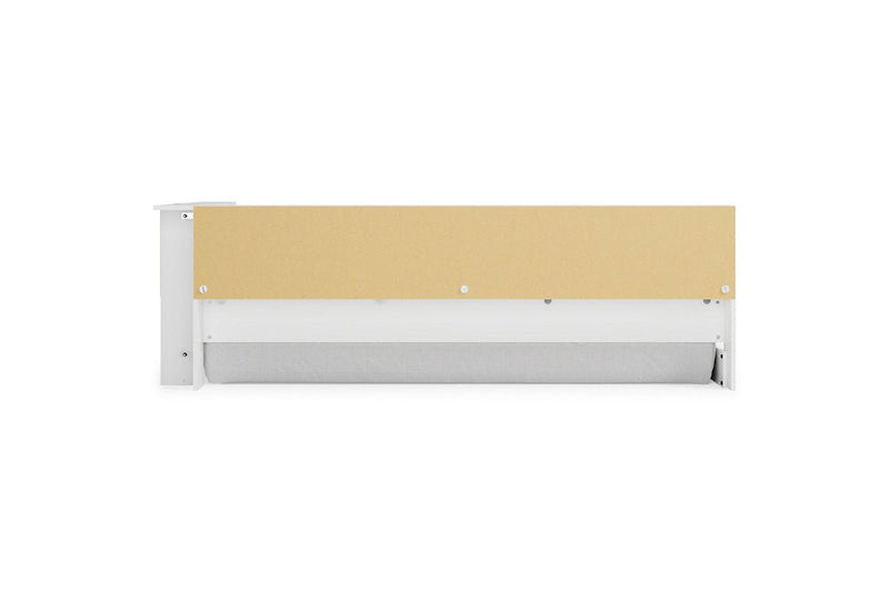 Piperton White Twin Bookcase Storage Bed - DMV FurnitureTwin Bed