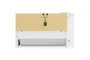 Piperton White Twin Bookcase Storage Bed - DMV FurnitureTwin Bed