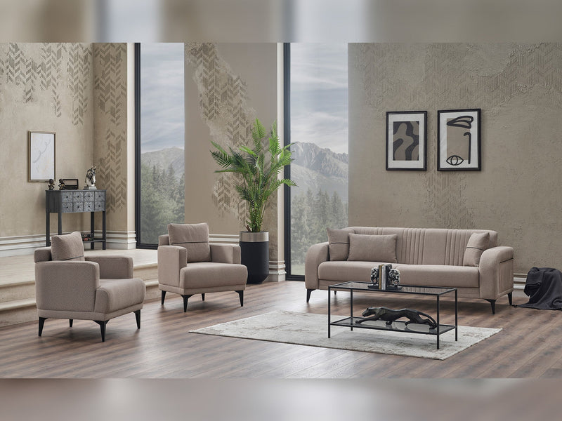 Pirlanta Chair in Cream - 200-SER-PIR-SOFT04-B