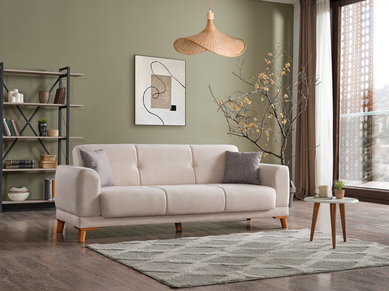 Platin Convertible Sofa in Beige - 200-ELIF-PLA-A401-3
