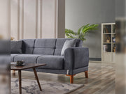 Platin Convertible Sofa in Beige - 200-ELIF-PLA-A401-3