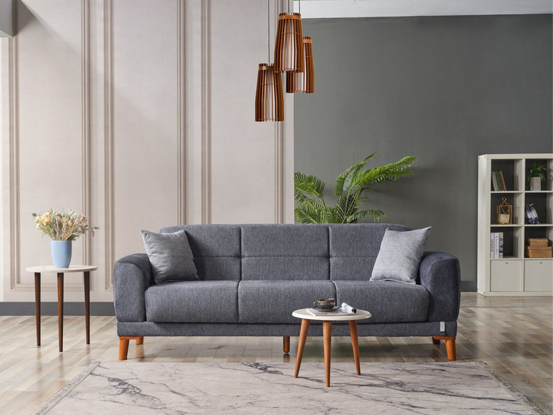 Platin Convertible Sofa in Grey - 200-ELIF-PLA-A402-3
