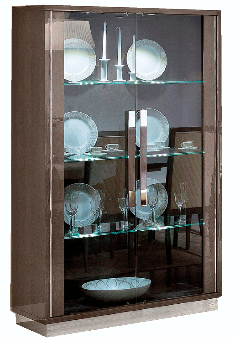 Platinum 2 Door China Silver Birch - i24117 - DMV Furniture