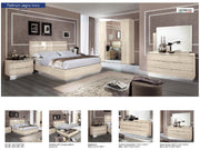 Platinum Legno Bedroom Ivory Betullia Sabbia Set - DMV Furniture