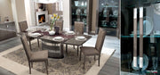 Platinum Slim Dining Table - DMV FurnitureDining Table
