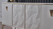 Plaza Buffet (Ivory) - DMV FurnitureHutch & Buffet