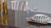 Plaza Dining Table (Plaza Walnut) - DMV FurnitureDining Table