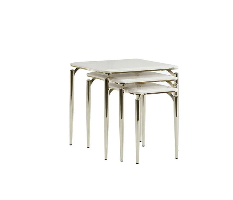Plaza Nesting Table (Ivory) - 22PZA3304FSFS