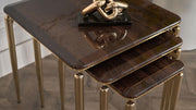 Plaza Nesting Table (Plaza Walnut) - DMV FurnitureEnd Table
