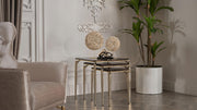 Plaza Nesting Table (Plaza Walnut) - DMV FurnitureEnd Table