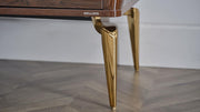 Plaza Tv Stand (Plaza Walnut (Plaza Teks) - DMV FurnitureTV Stand