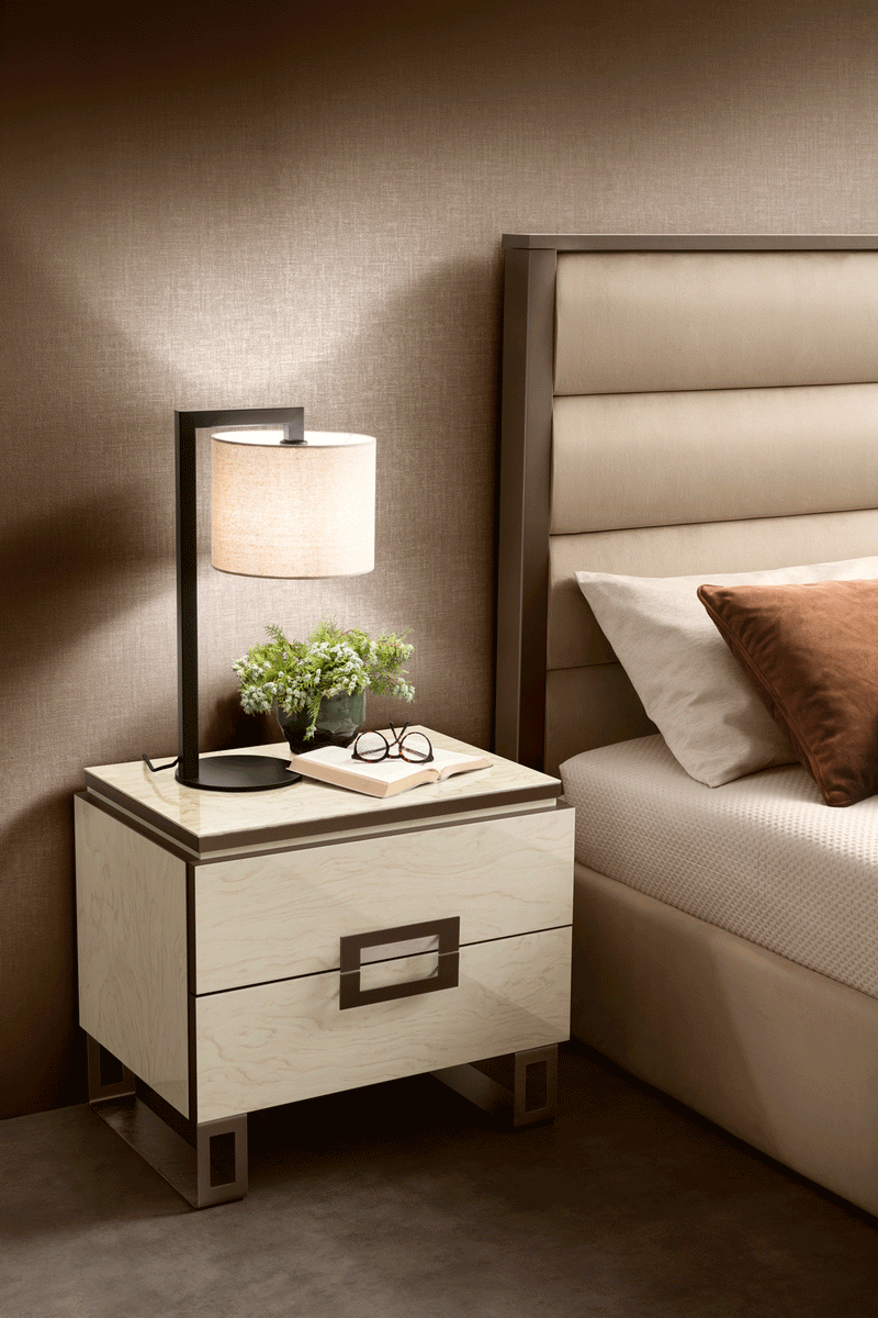Poesia Bedroom W/ Light Set - DMV Furniture