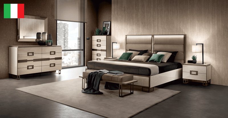 Poesia Bedroom w/ Light SET - p12850