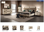Poesia Bedroom w/ Light SET - p12850