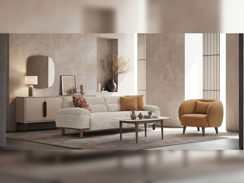 Polo El Convertible Sofa in Beige - 200-ELI-POL-AS-050-3