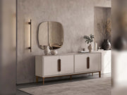Polo El Diningroom (Consol With Mirror & Dining Table & 6 Dining Chair) - 200-ELI-POL-DT-6-SET