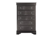 Pompei Metallic Grey Chest - POMPEI-METALLIC GREY-CH-N
