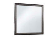 Pompei Metallic Grey Mirror - POMPEI-METALLIC GREY-MR - DMV Furniture