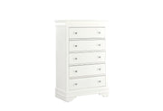 Pompei Metallic White Chest - POMPEI-METALLIC WHITE-CH-N