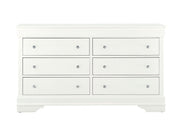 Pompei Metallic White Dresser - POMPEI-METALLIC WHITE-DR-N