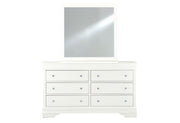 Pompei Metallic White Mirror - POMPEI-METALLIC WHITE-MR - DMV Furniture