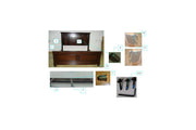 Porter Rustic Brown King Panel Bed - DMV FurnitureKing Bed