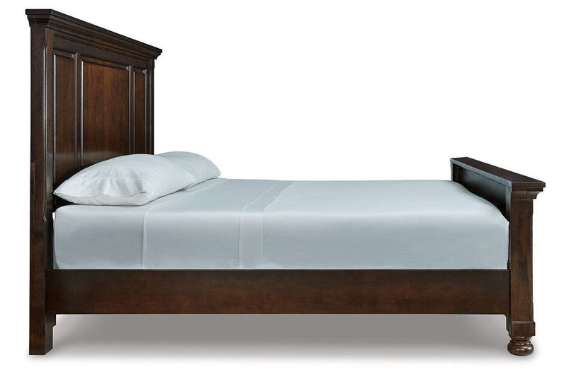 Porter Rustic Brown King Panel Bed - DMV FurnitureKing Bed