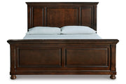 Porter Rustic Brown King Panel Bed - DMV FurnitureKing Bed