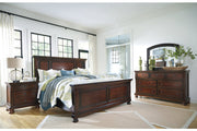 Porter Rustic Brown King Panel Bed - DMV FurnitureKing Bed
