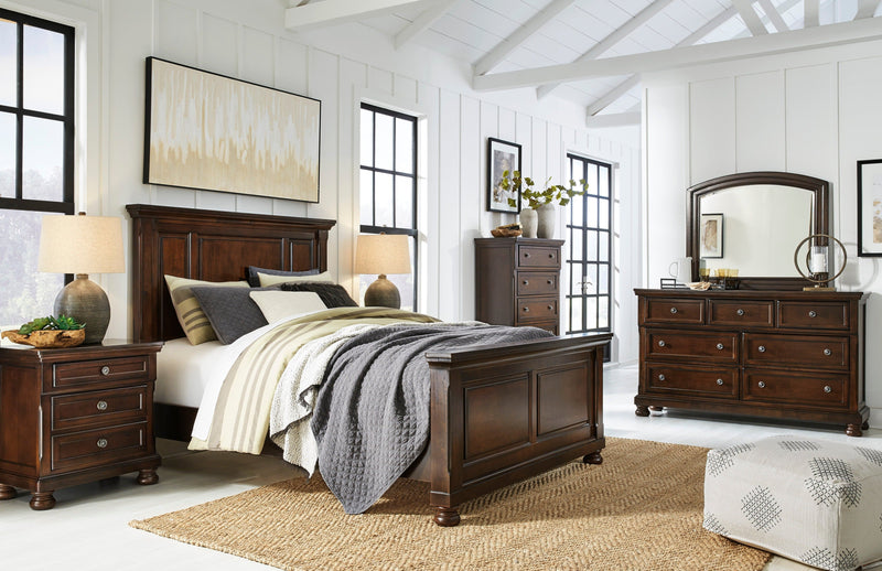 Porter Rustic Brown Panel Bedroom Set - DMV FurnitureBedroom Set
