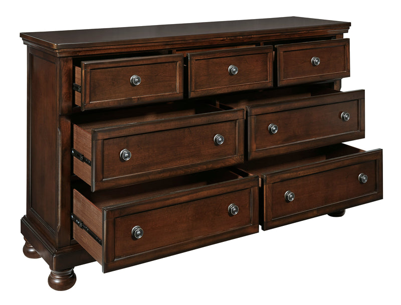 Porter Rustic Brown Panel Bedroom Set - DMV FurnitureBedroom Set