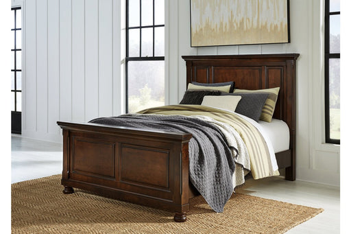 Porter Rustic Brown Queen Panel Bed - DMV FurnitureQueen Bed