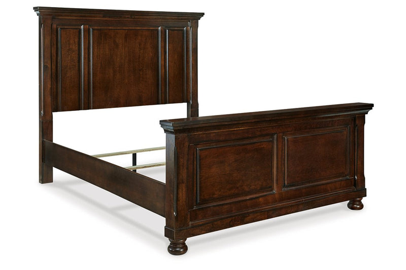 Porter Rustic Brown Queen Panel Bed - DMV FurnitureQueen Bed