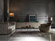 Prag 101" Wide Tuxedo Arm Sofa - Sofas