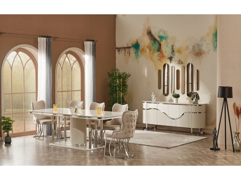 Prag Dining Table - Table 94" - 115-PRA-DT-8