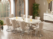 Prag Diningroom (Dining Chair & Dining Table) - For 10 People - 115-PRA-SET-10